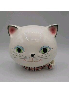 Vintage Holt Howard Cat Yarn Dispenser String Holder Wall Decor Norcrest Japan